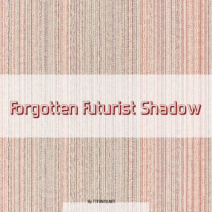 Forgotten Futurist Shadow example